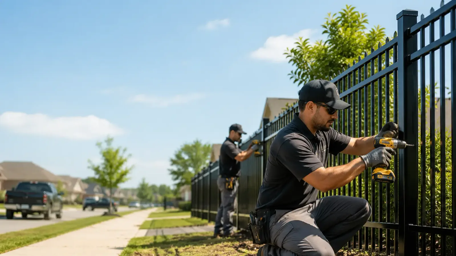 Metal Fence Installation in Starlight, PA